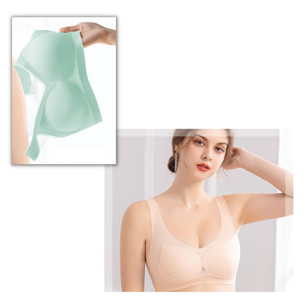 Reggiseno ultrasottile in seta di ghiaccio senza cuciture - Ozerty