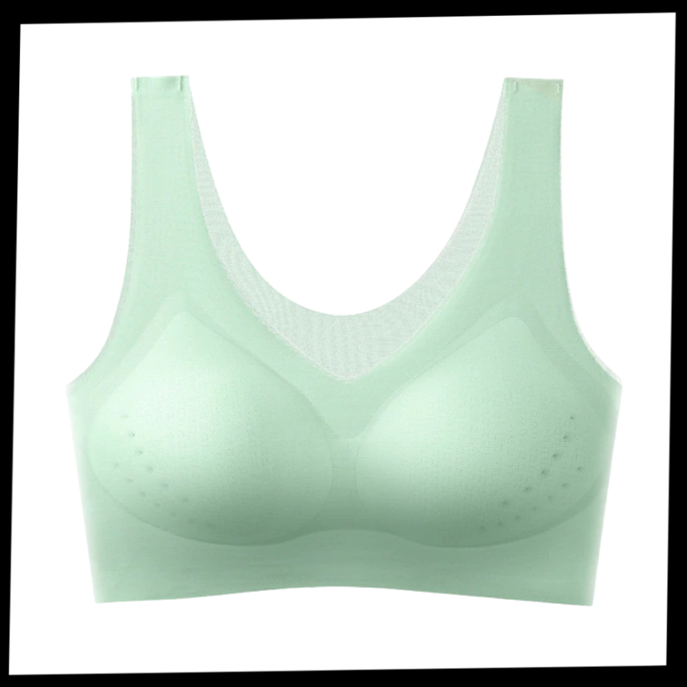 Reggiseno ultrasottile in seta di ghiaccio senza cuciture - Ozerty