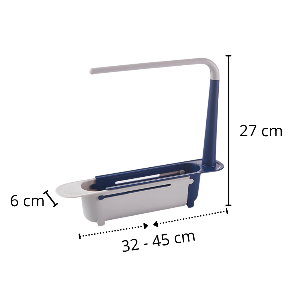 Cestello portaoggetti estensibile per lavello - Ozerty