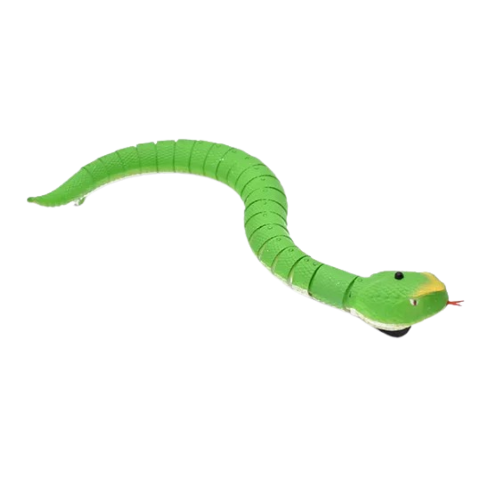 Interactive remote control snake toy for cat