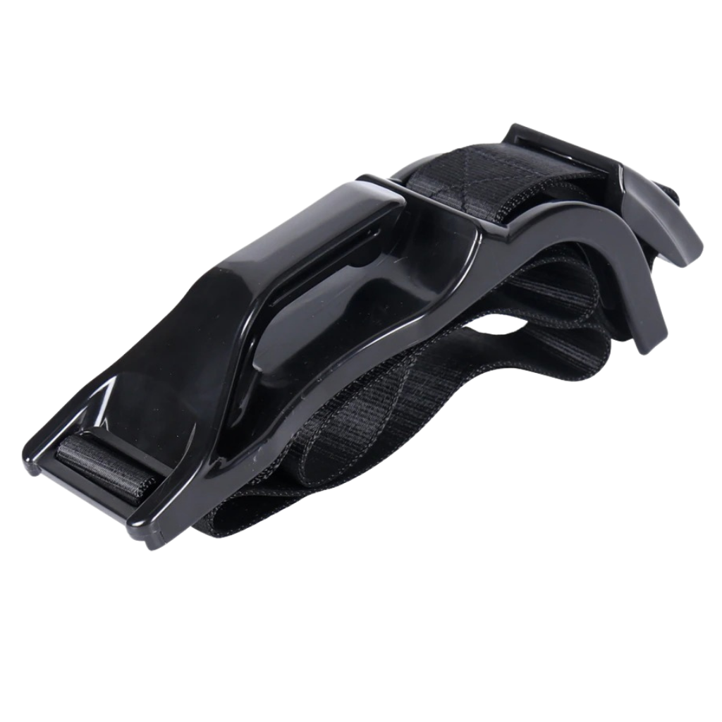 Seat belt adjuster for the protection of pregnant women