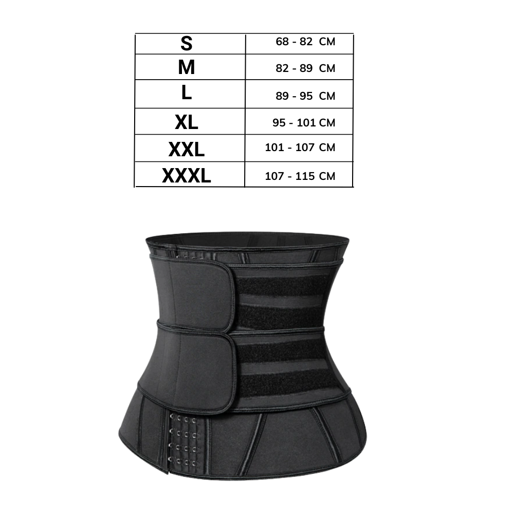 Corsetto dimagrante a doppia cinghia - Ozerty