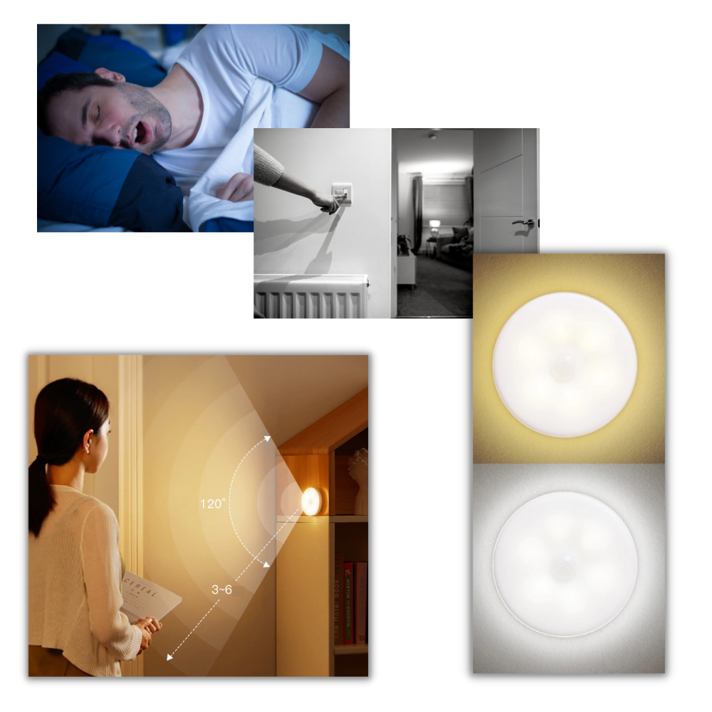 Luce a LED con sensore di movimento - Ozerty