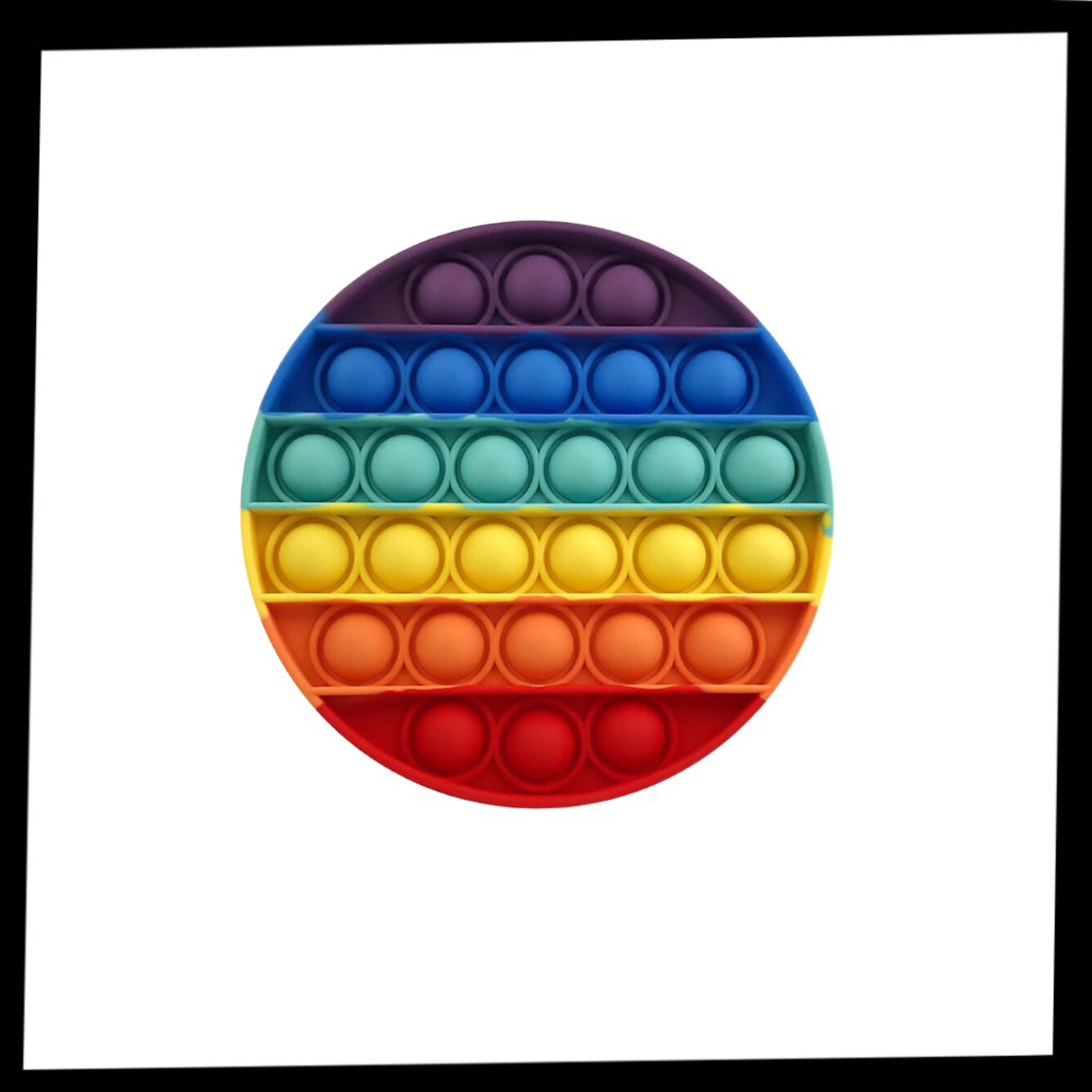 Semplice giocattolo sensoriale antistress a forma di fossetta - Ozerty