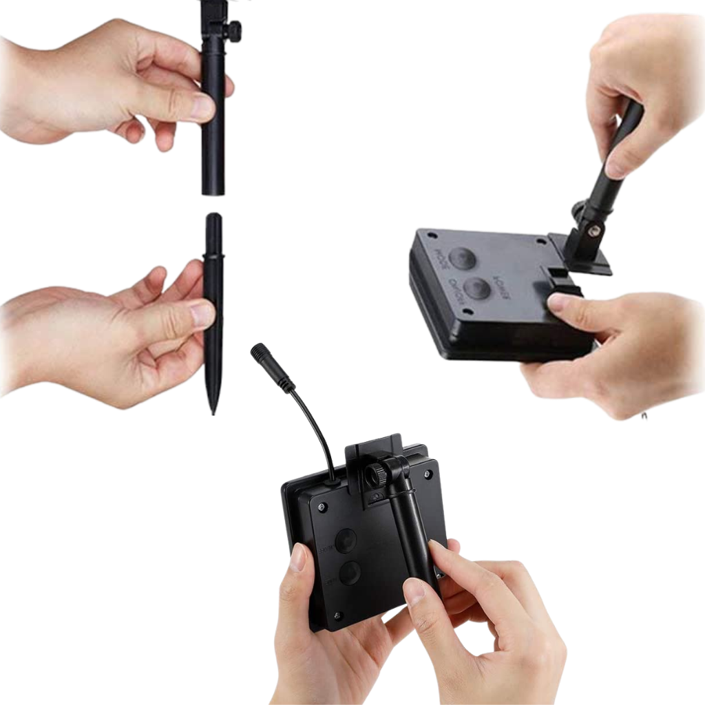 Stringa di luce solare a ghirlanda - Ozerty