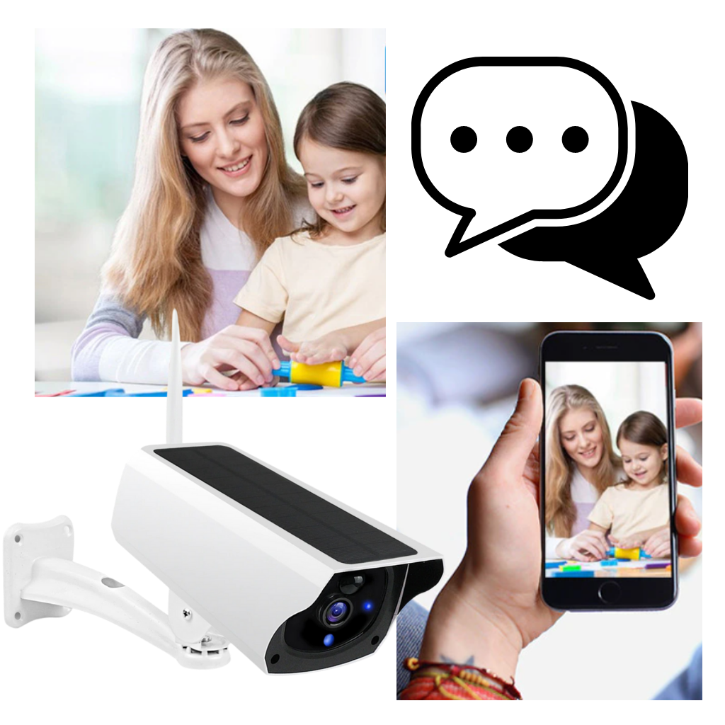 Telecamera di sorveglianza solare - Ozerty