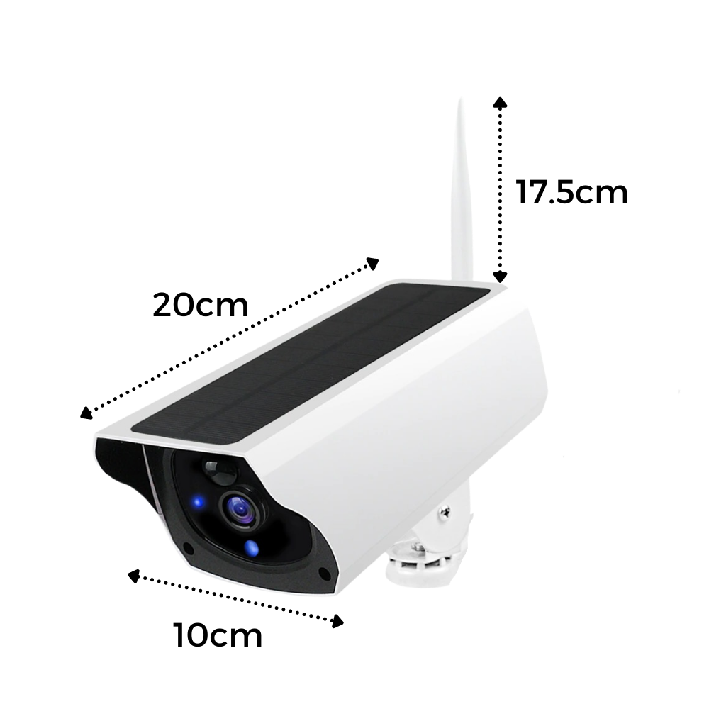 Telecamera di sorveglianza solare - Ozerty