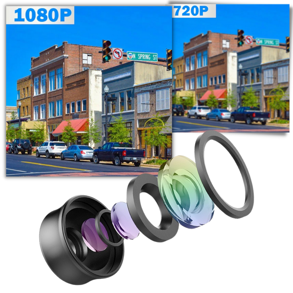 Telecamera di sorveglianza solare - Ozerty