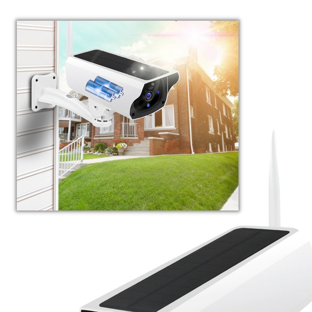 Telecamera di sorveglianza solare - Ozerty