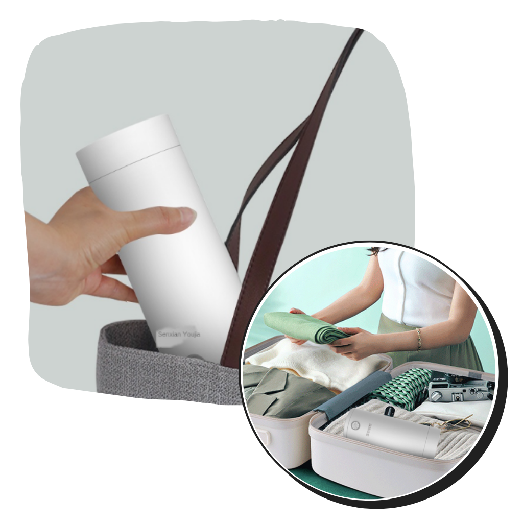 Bollitore d'acqua portatile 400ml - Ozerty