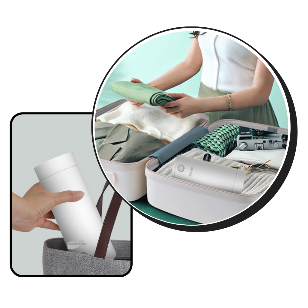 Bollitore d'acqua portatile 400ml - Ozerty