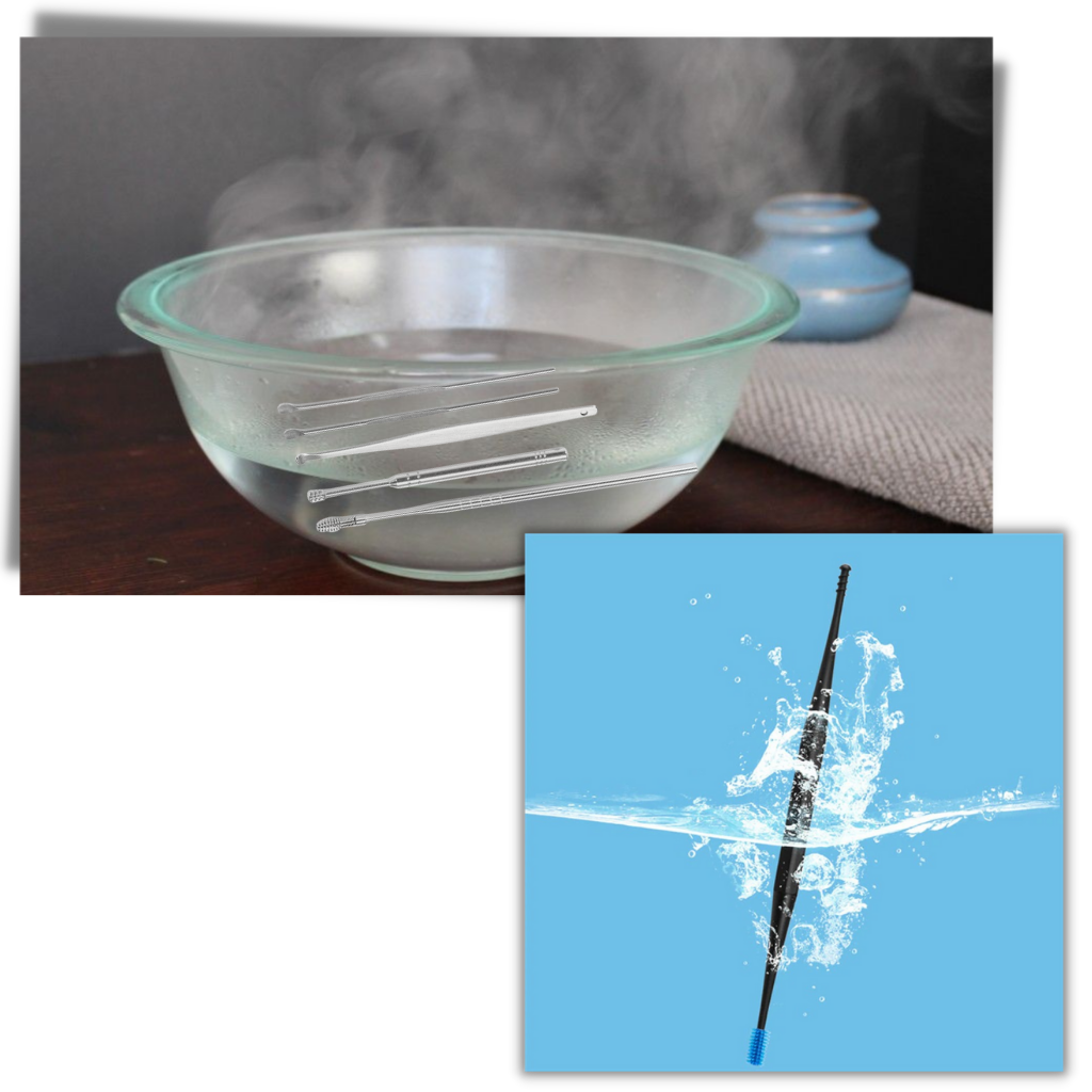 Set di strumenti per la pulizia del cerume in acciaio inossidabile - Ozerty