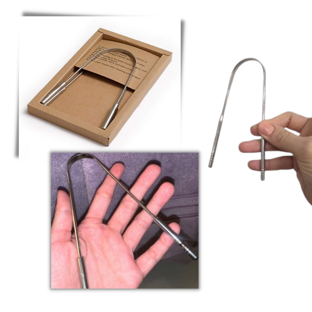 Puliscilingua in acciaio inox - Ozerty