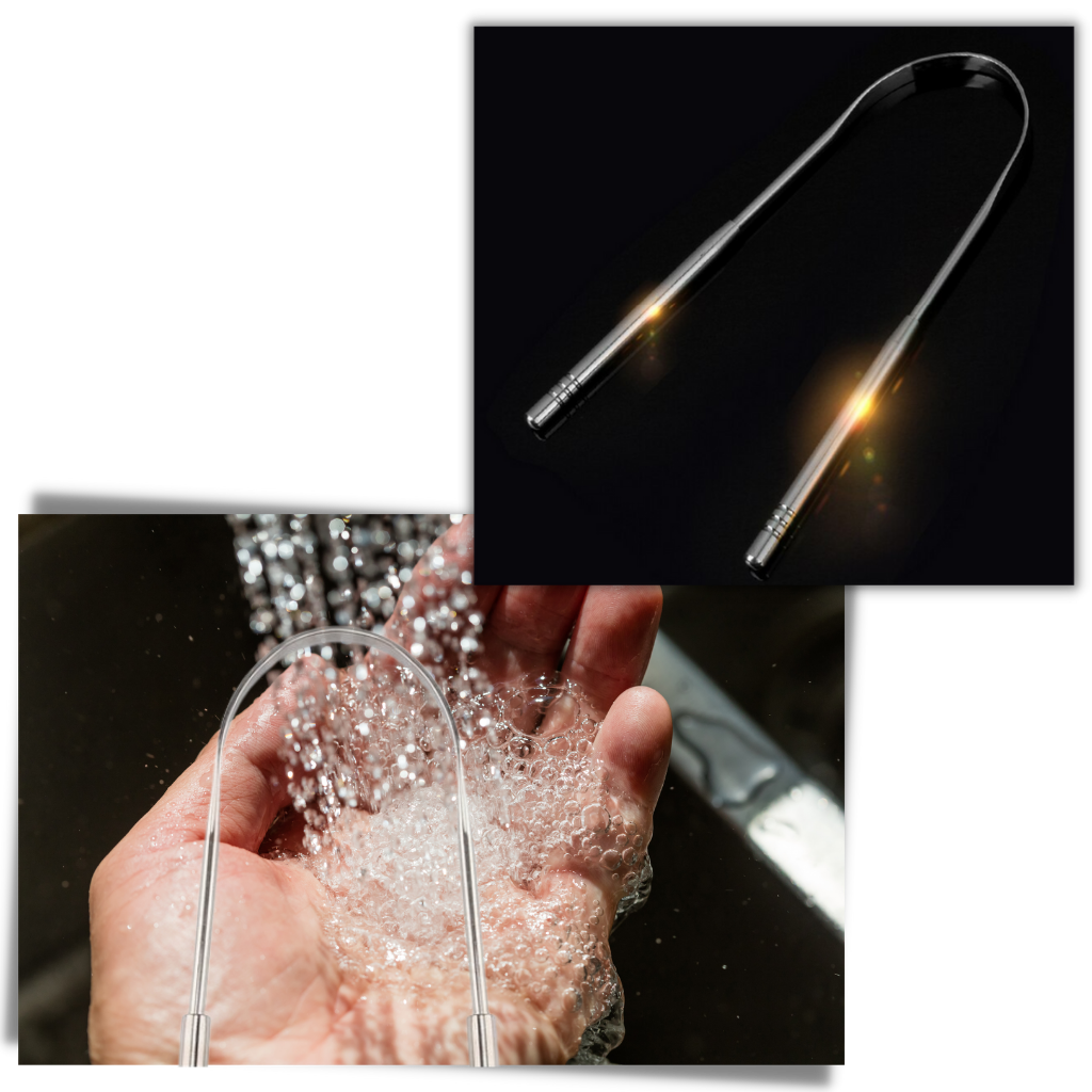 Puliscilingua in acciaio inox - Ozerty