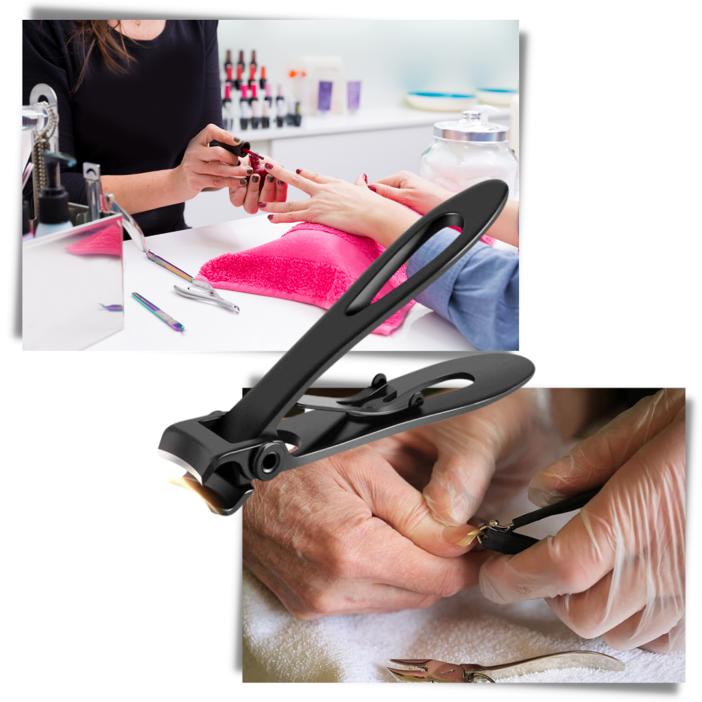 Tagliaunghie a mascella larga in acciaio inossidabile