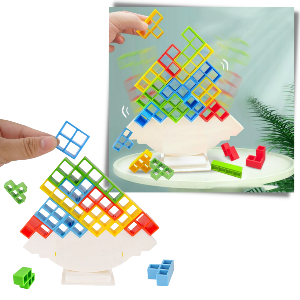 Giocattolo impilabile ad alto bilanciamento per bambini - Ozerty