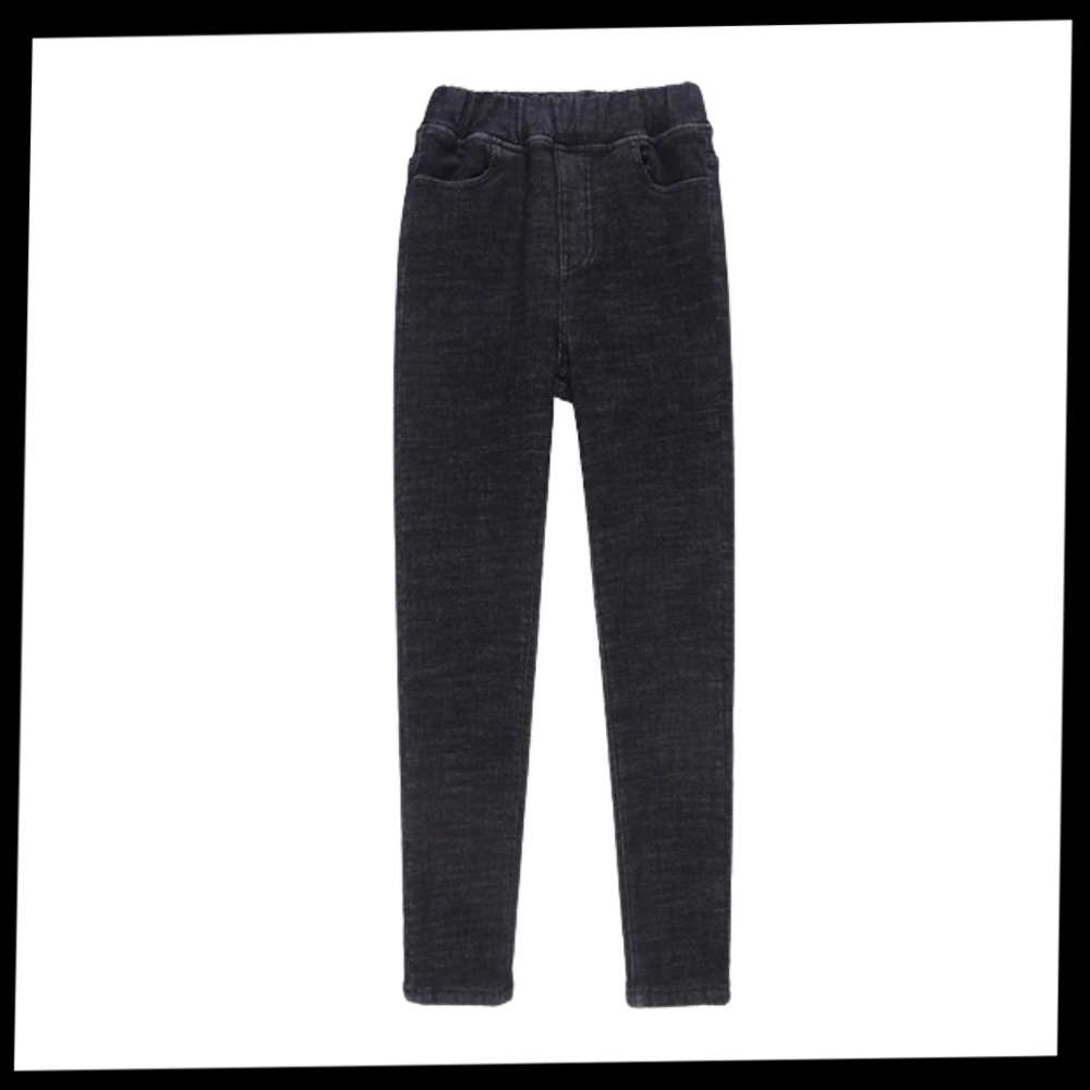 Jeggings termici in pile da donna - Ozerty