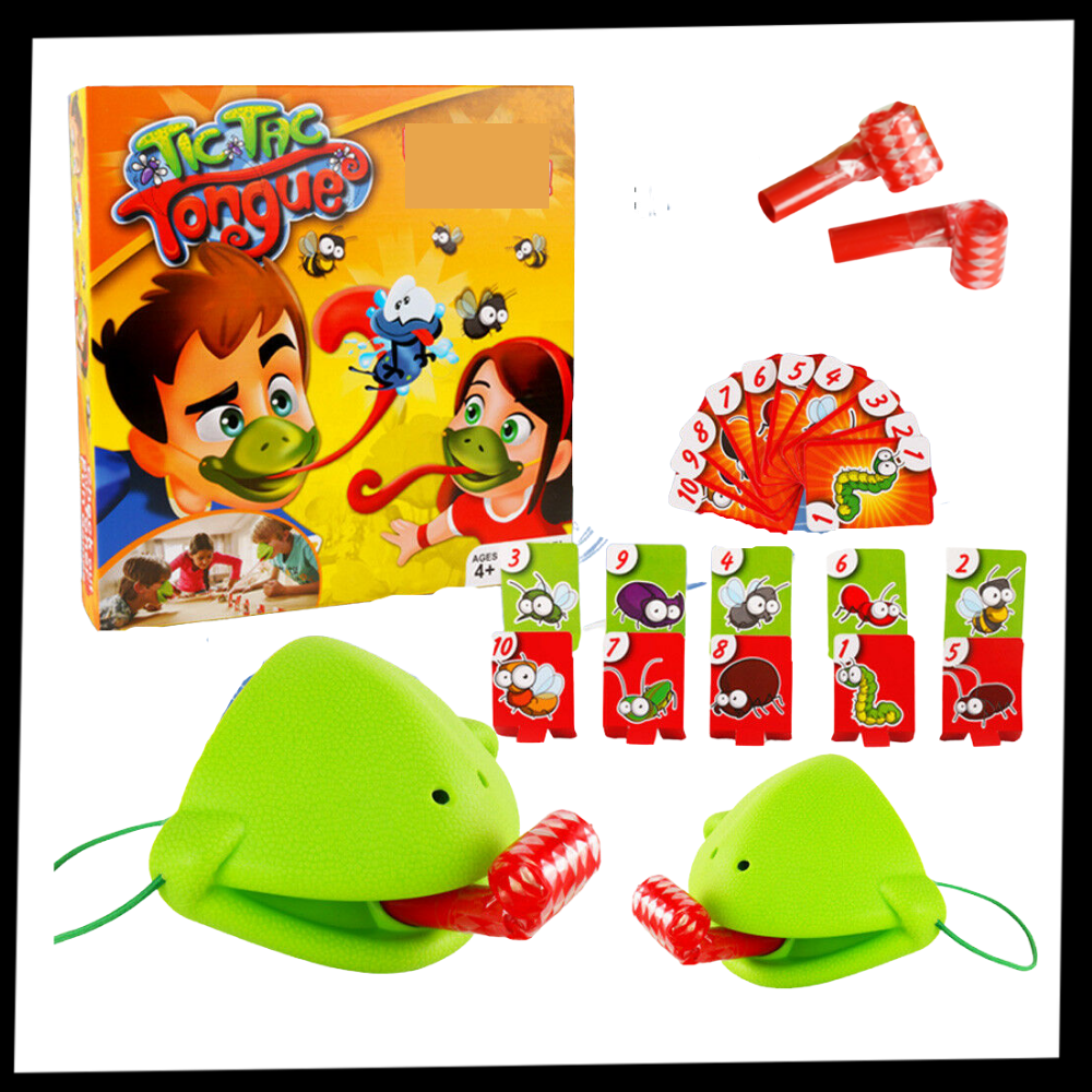 Gioco di puzzle della lingua di Tic Tac - Ozerty