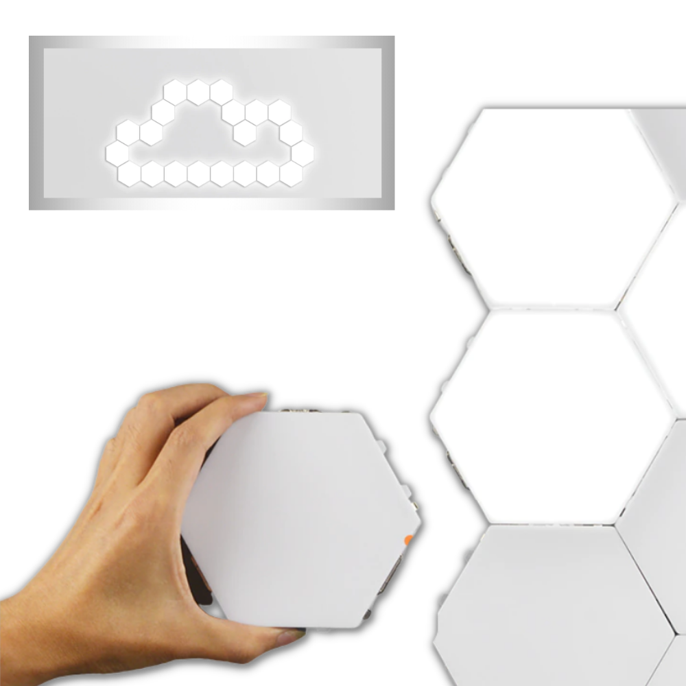 Confezione da 3 luci touch modulari - Ozerty