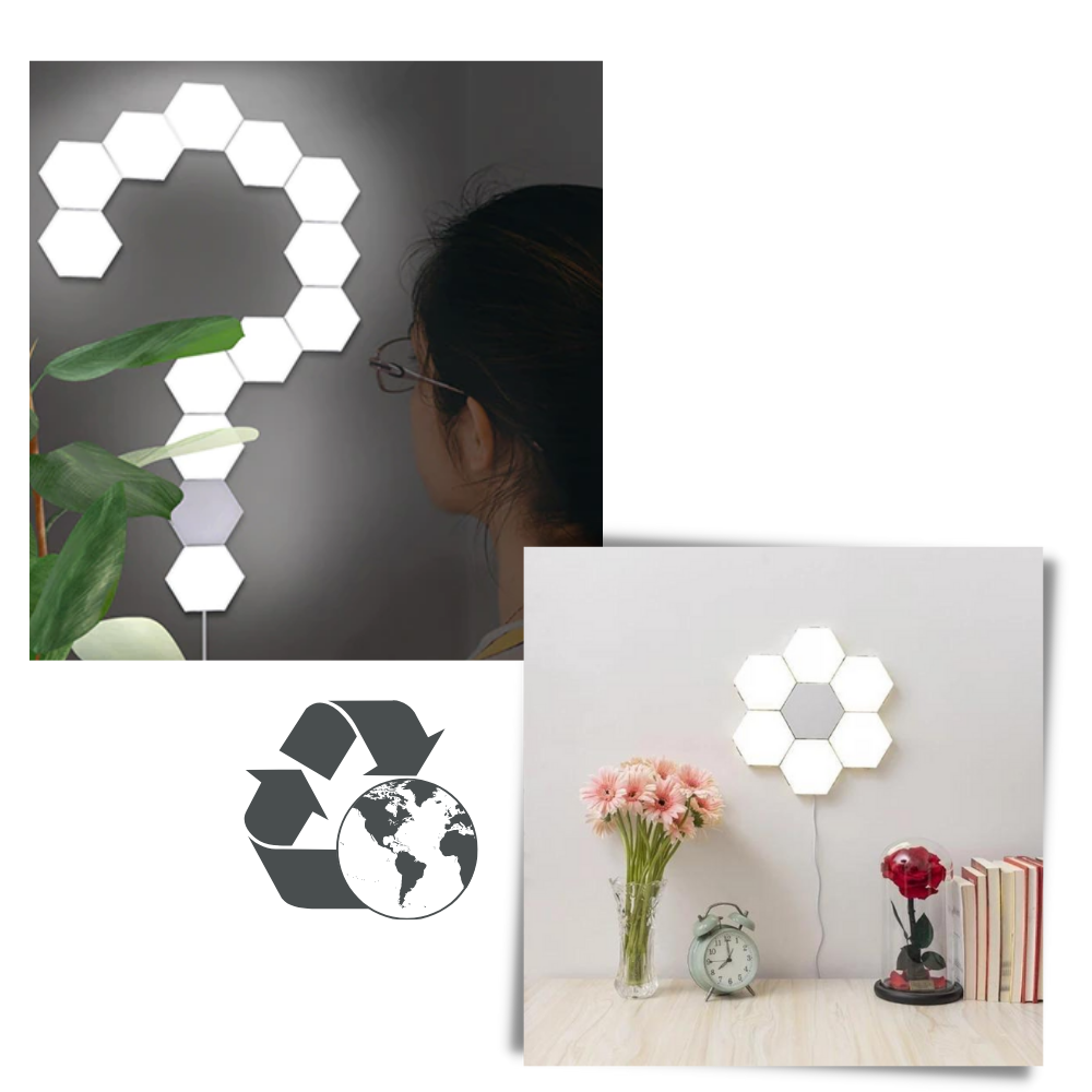 Confezione da 3 luci touch modulari - Ozerty