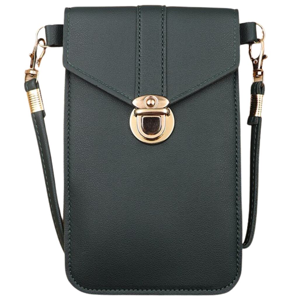 Shoulder bag for touchscreen phone
