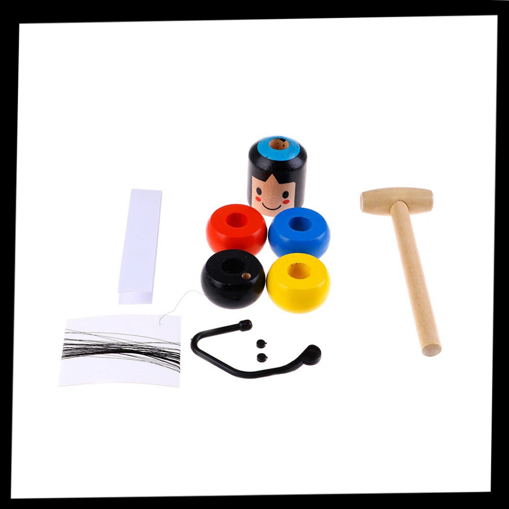 Giocattolo magico infrangibile dell'uomo di legno - Ozerty