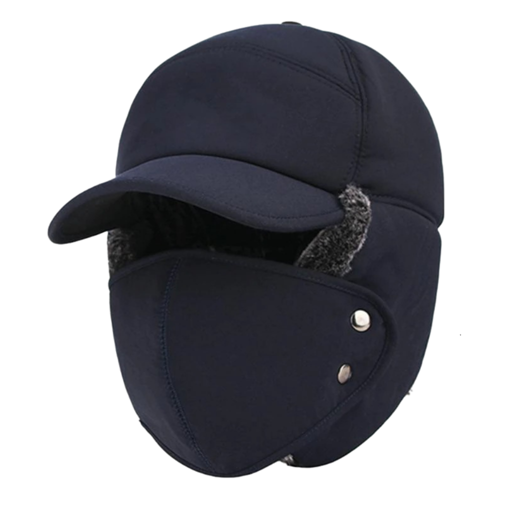 Unisex windproof hat for ear and face protection