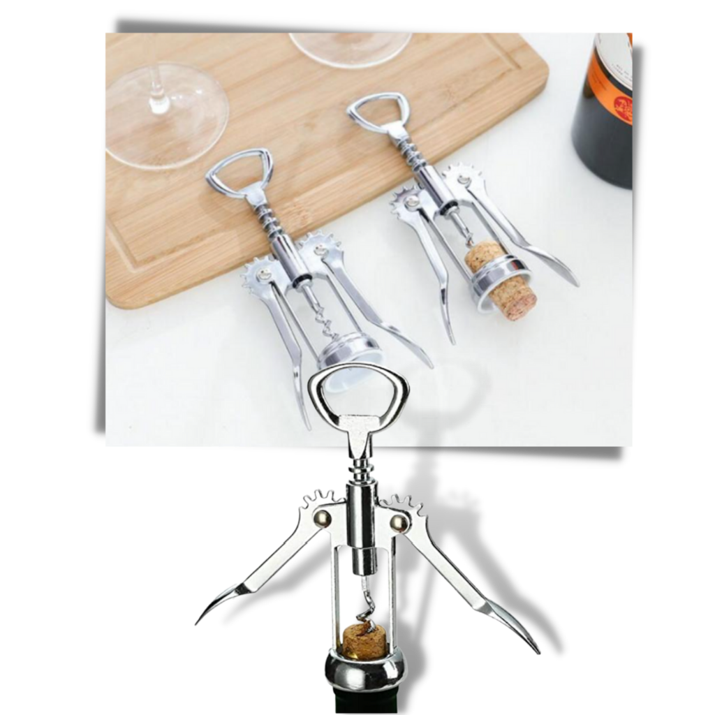 Versatile apribottiglie per il vino - Ozerty