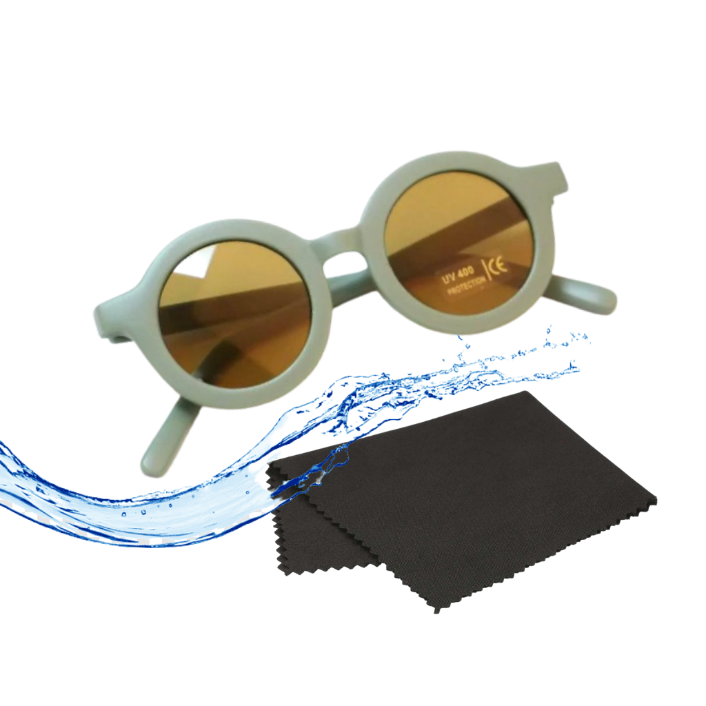 Occhiali da sole rotondi vintage per bambini da 1 a 5 anni - Ozerty