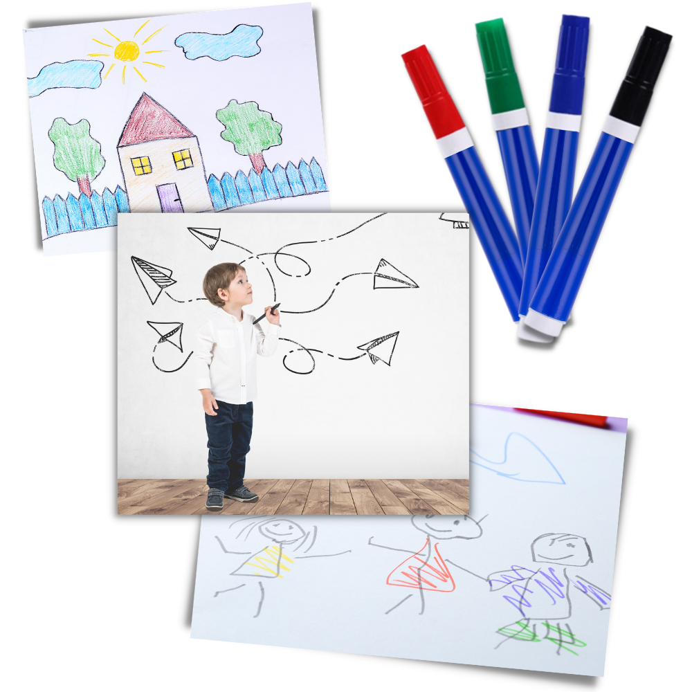 Penna magica per dipingere con l'acqua - Ozerty