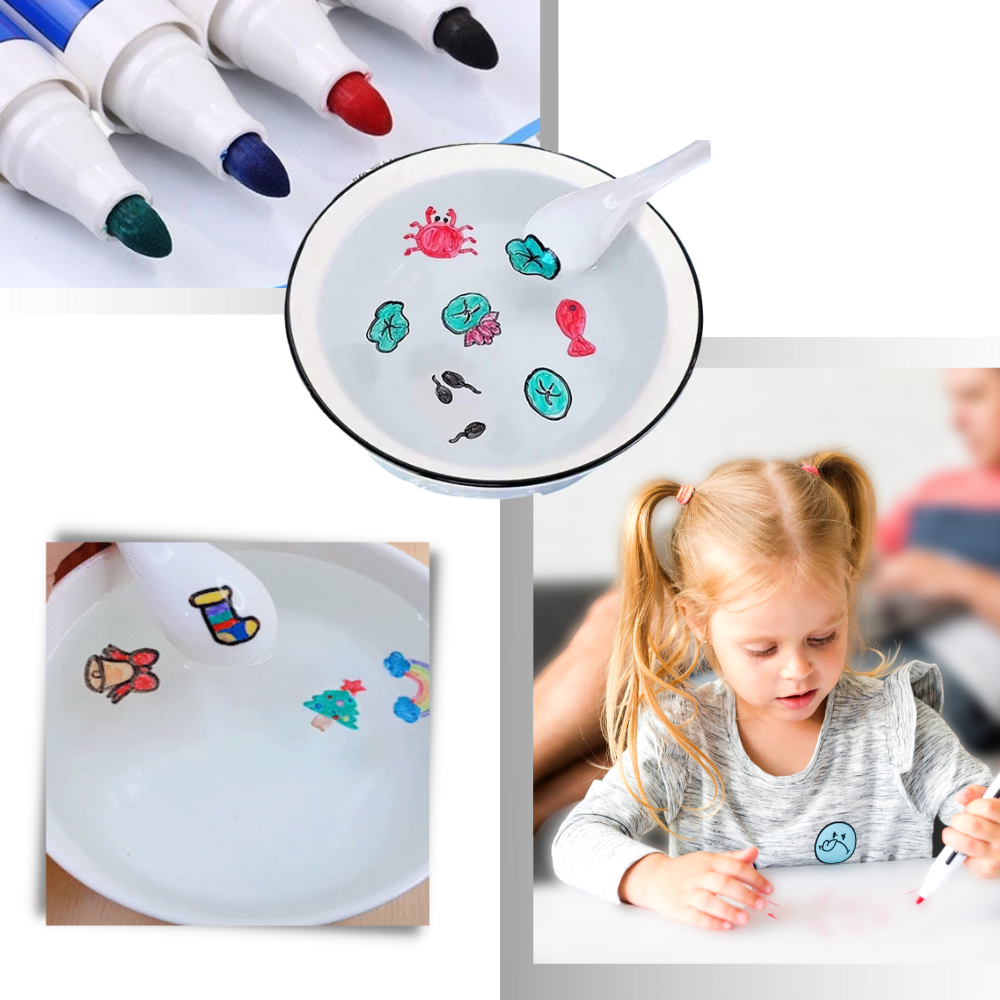 Penna magica per dipingere con l'acqua - Ozerty