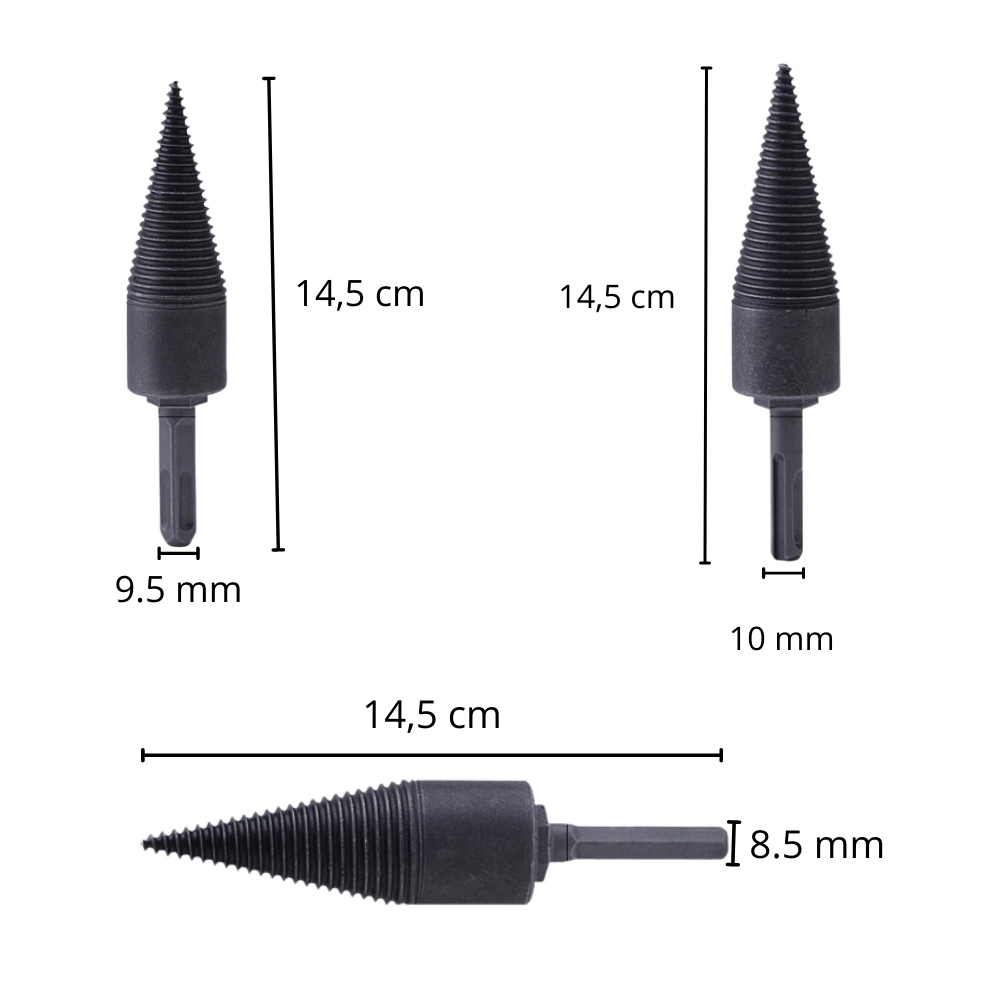 Punta da trapano per spaccalegna - Ozerty