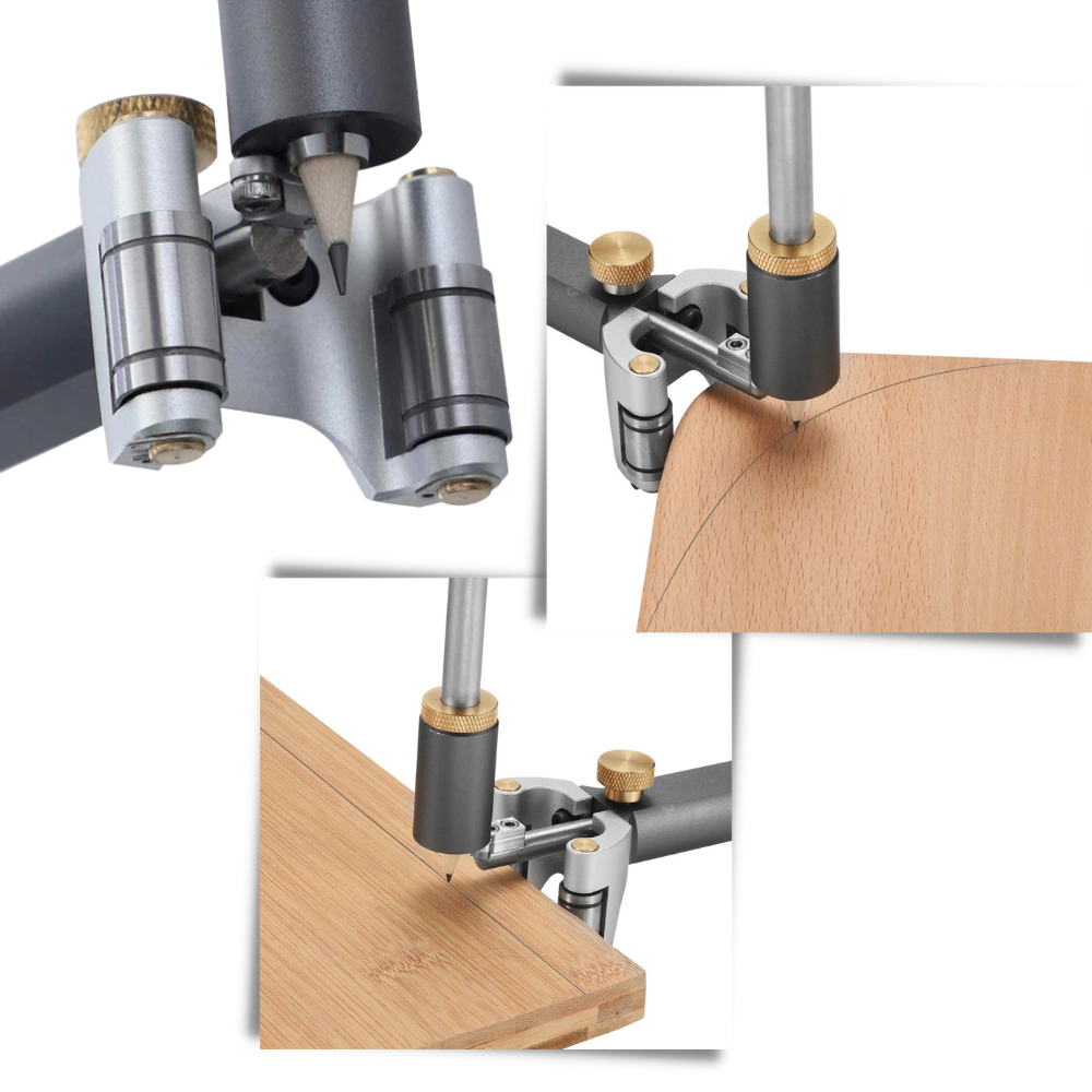Strumento di incisione a doppia funzione per la lavorazione del legno - Ozerty