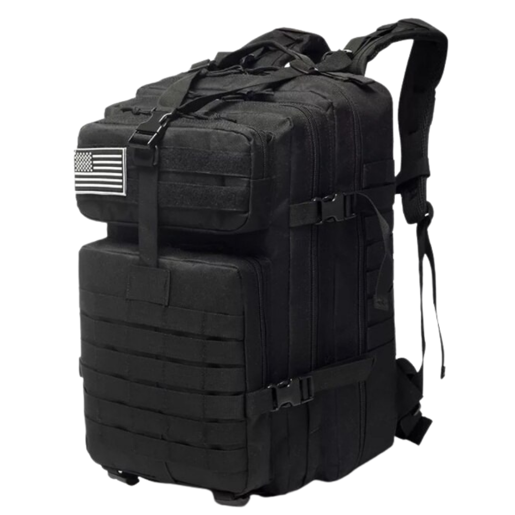 Heavy duty 50L camping backpack