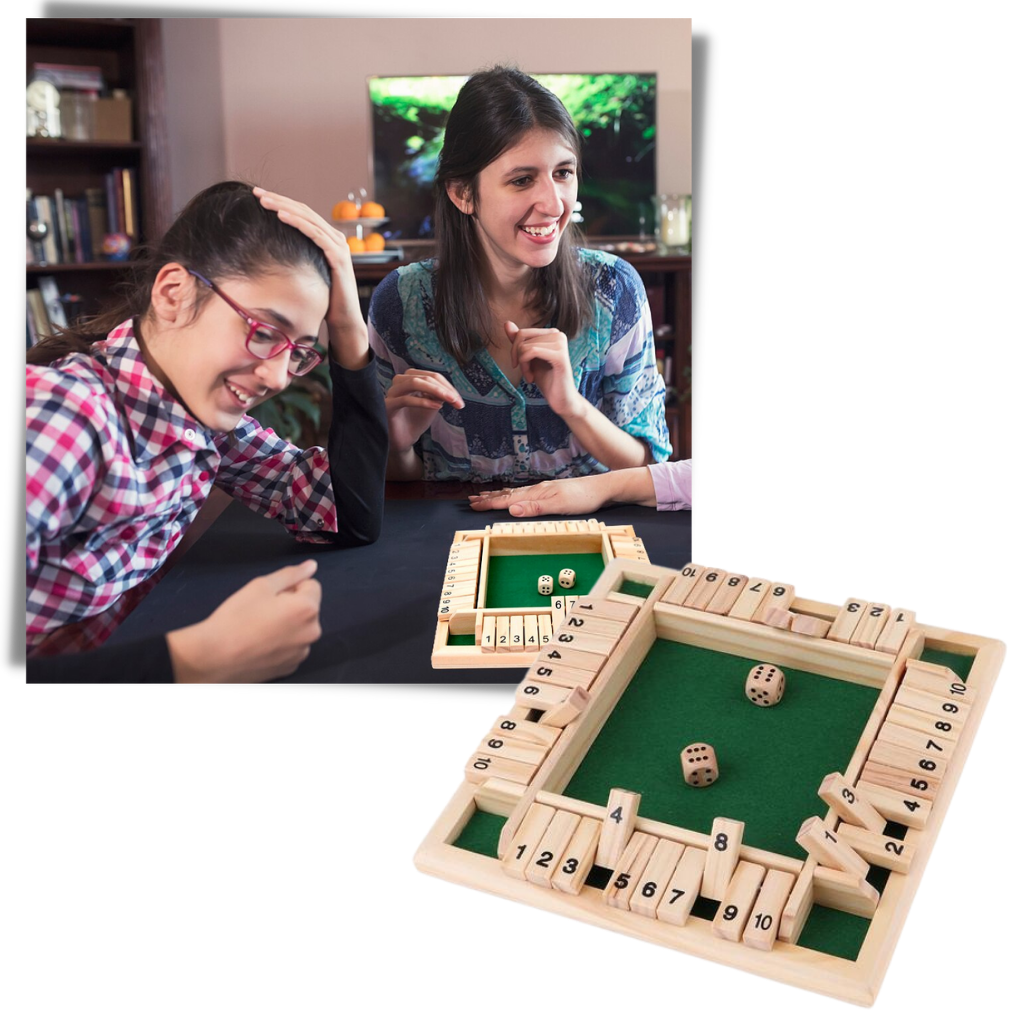 Gioco di dadi in legno - Ozerty