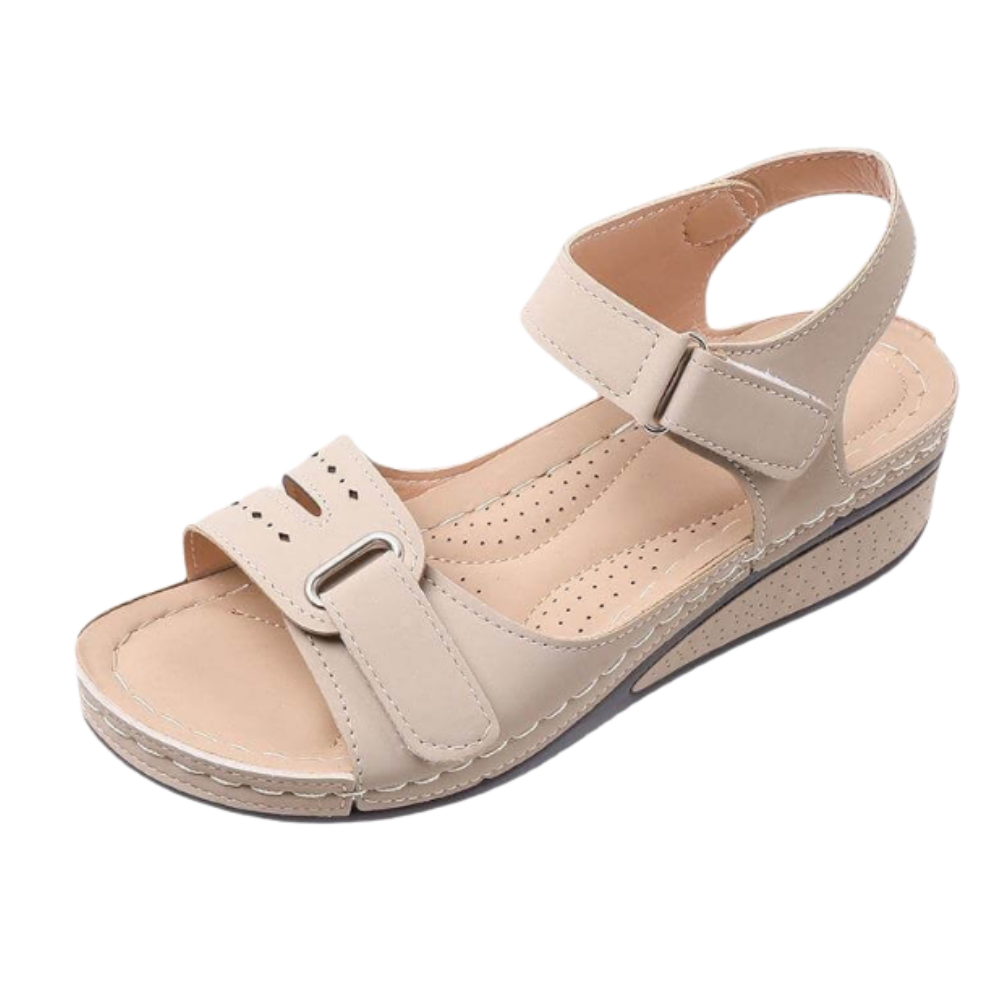 Sandali ortopedici da donna con supporto all'arco plantare -Beige/EU35Beige/EU36Beige/EU37Beige/EU38Beige/EU39Beige/EU40Beige/EU41Beige/EU42Beige/EU43 - Ozerty