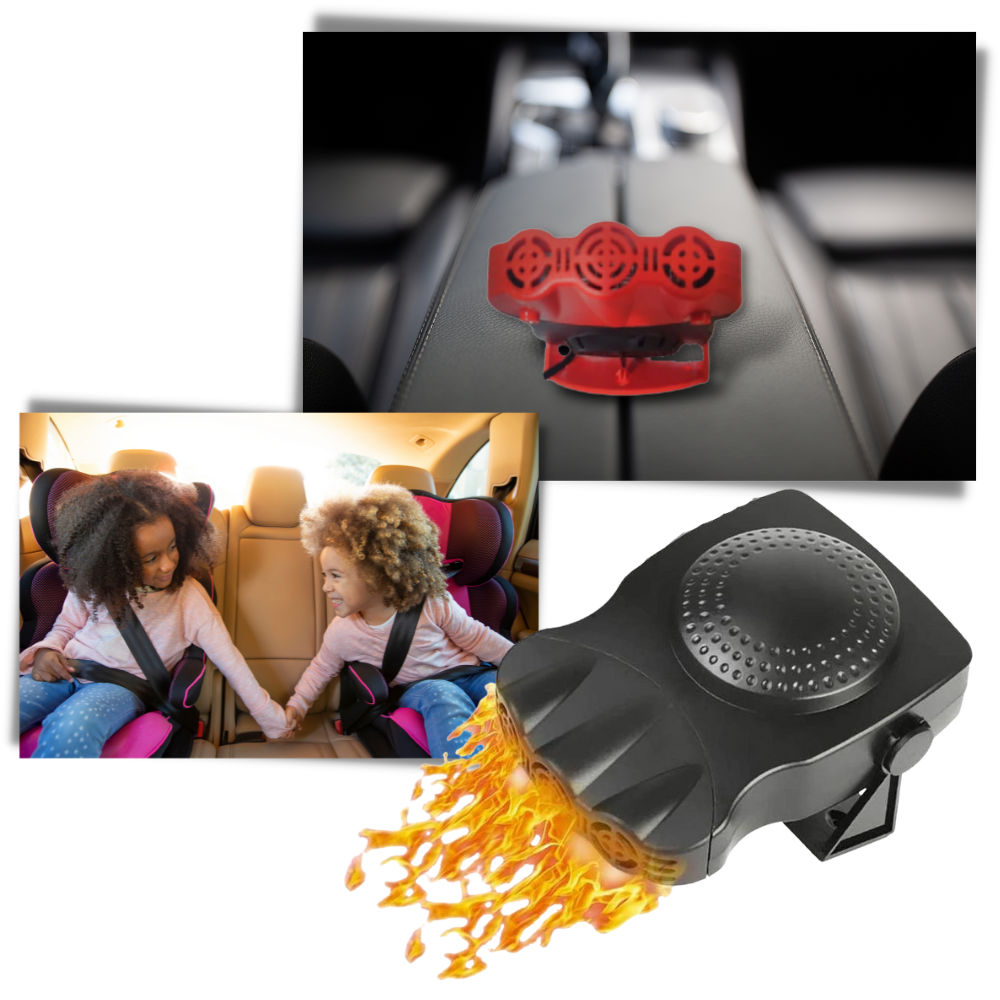 Dispositivo di sbrinamento e disappannamento per auto - Ozerty