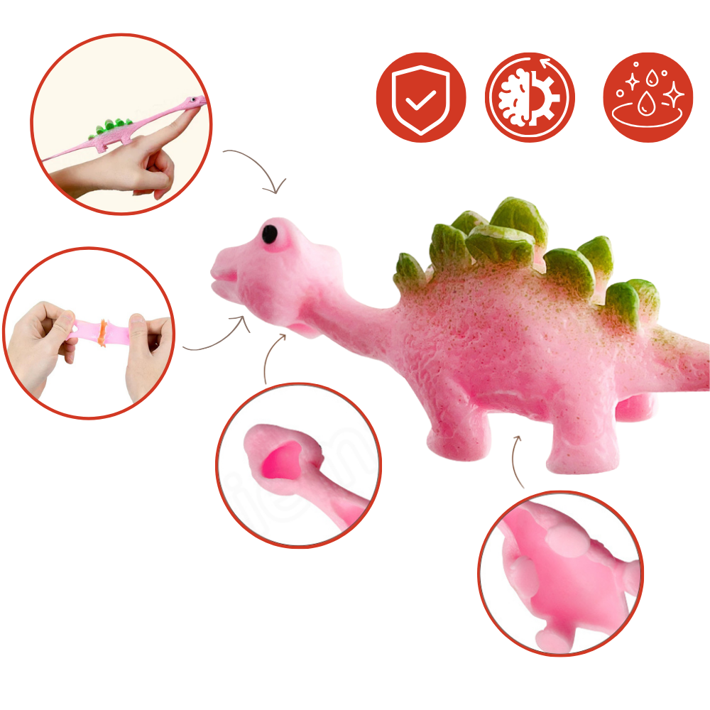 Dinosauro da dito con fionda appiccicosa - Ozerty