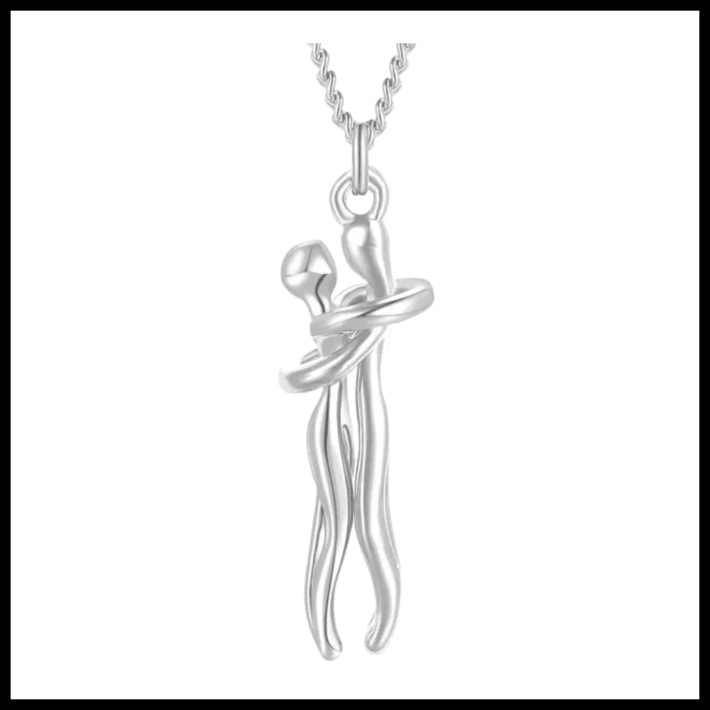 Collana per coppia Abbraccio d'Amore - Ozerty