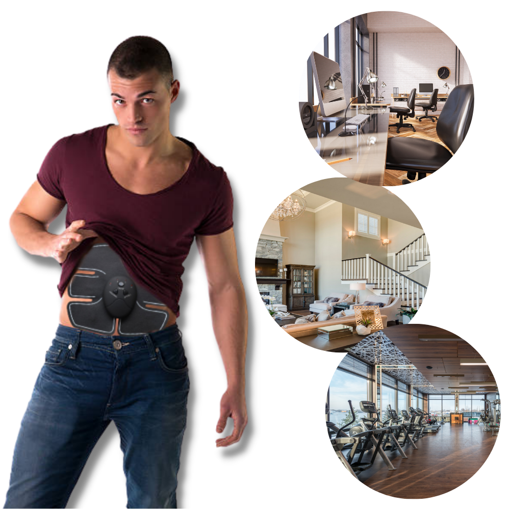 Stimolatore rivoluzionario dei muscoli addominali - Ozerty