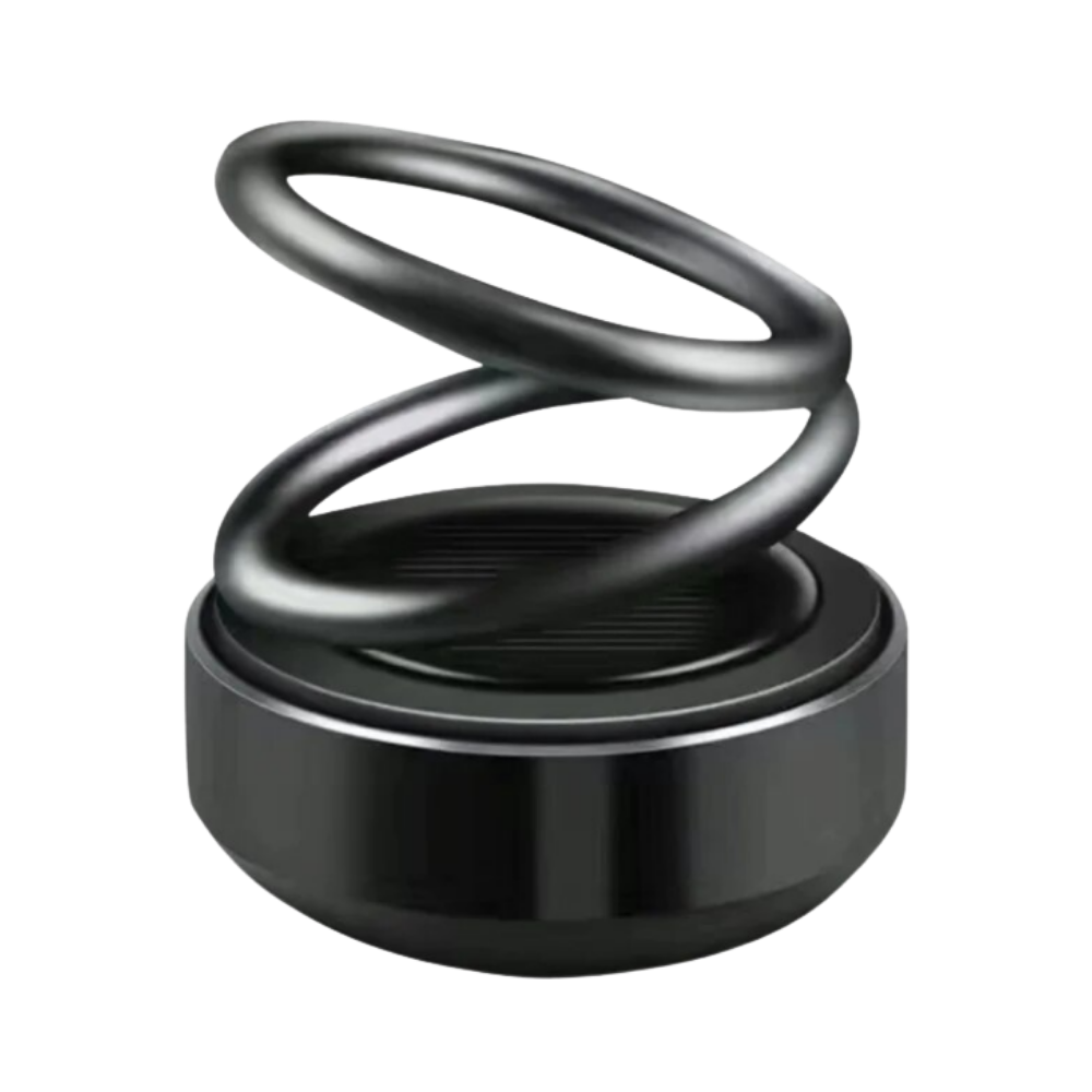 Riscaldatore per auto e sbrinatore per parabrezza ad energia solare -Nero - Ozerty