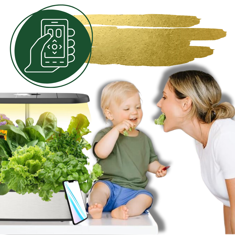 Giardino Idroponico con 12 Capsule per Piante - Ozerty