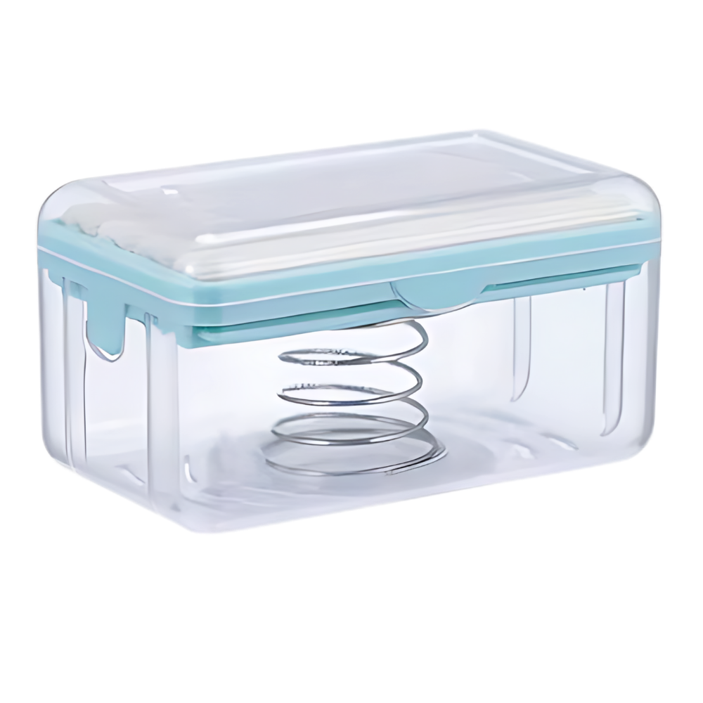 Dispenser di Sapone 2 in 1 -Blu - Ozerty