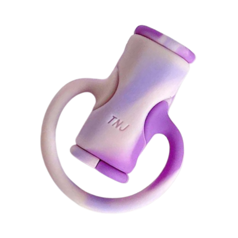 Avvolgicavo in silicone 2 in 1 -Viola sfumato - Ozerty