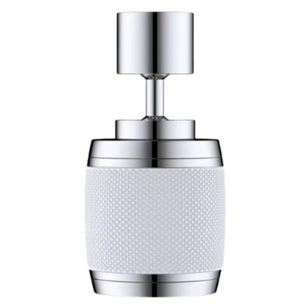 Filtro per l'Acqua del Rubinetto con Rotazione a 360° e 3 Modalità -Bianco - Ozerty