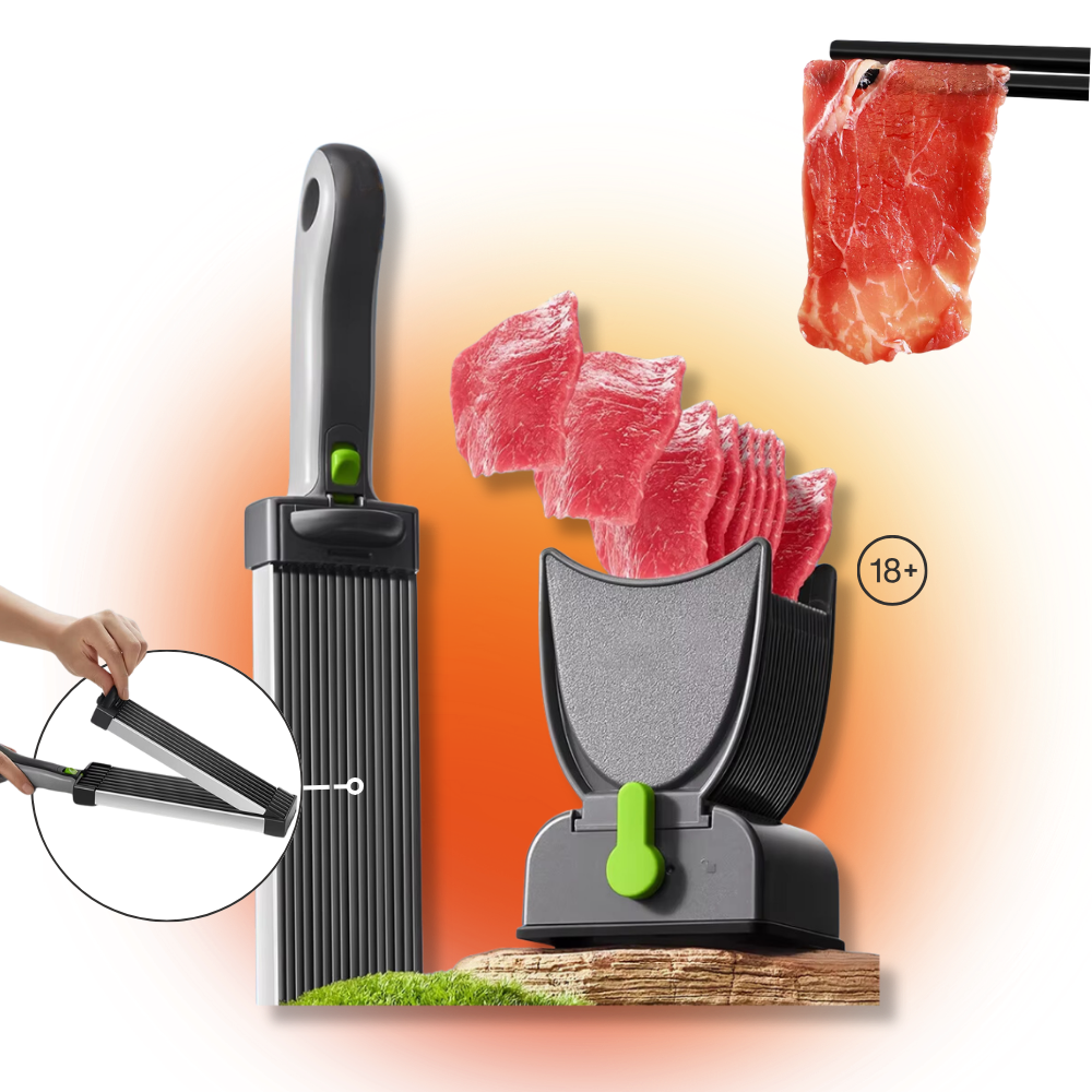 Affettatrice Manuale con Regolazione dello Spessore - Ozerty