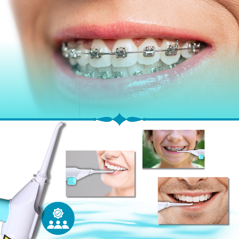 Filo interdentale per denti ad aria compressa - Ozerty