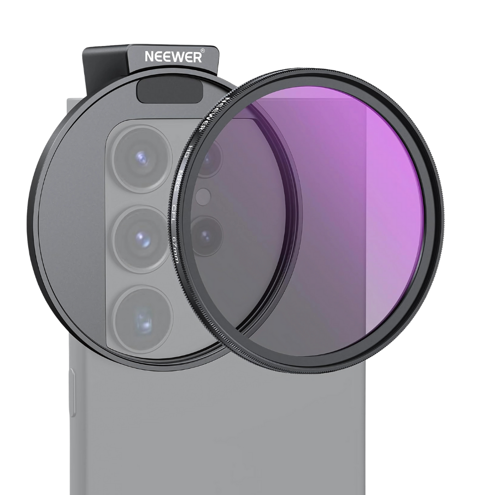 Obiettivo con Filtro per Smartphone Collegabile -Con filettatura - Ozerty
