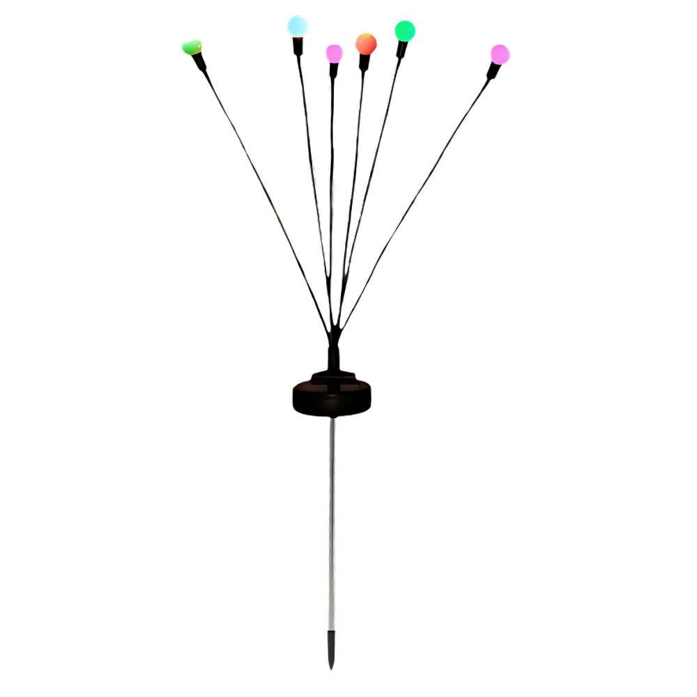 Luci Solari LED da Esterno Impermeabili Automatiche -Multicolore - Ozerty