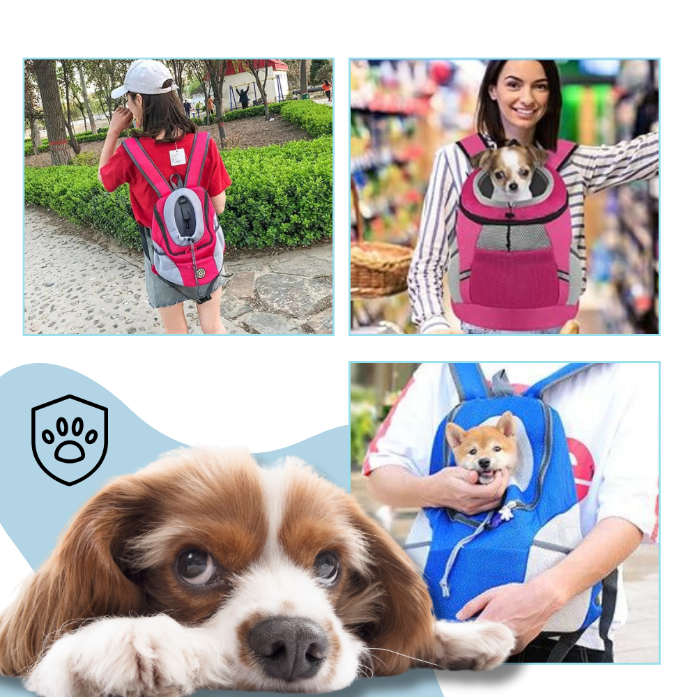 Zaino traspirante per cani - Ozerty